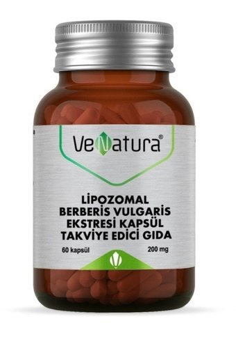 Lipozomal Berberis Vulgaris Ekstresi Bitki Ekstralar Yetişkin Vitamin 60 Kapsül
