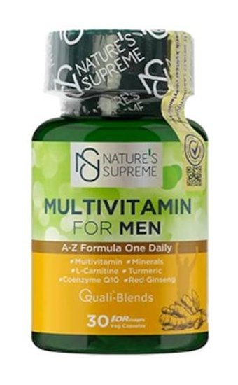 Nature'S Supreme Multivitamin For Men Aromasız Yetişkin Vitamin 30 Kapsül