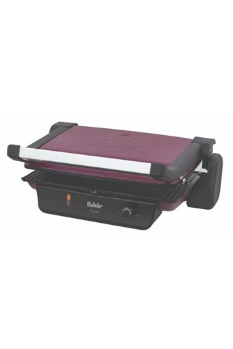 Fakir Pania 6 Dilim Alüminyum Çıkartılabilir Plaka Çift Taraflı 1800 W Izgaralı Violet Tost Makinesi