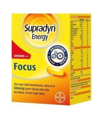 Pharmaton Vitality Aromasız Yetişkin Vitamin 30 Kapsül - 30 Tablet
