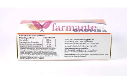 Pemovo Plus Aromasız Yetişkin Vitamin 30 Tablet