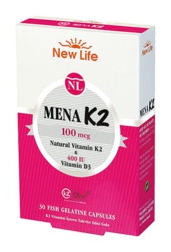 New Life Mena K2 Aromalı Yetişkin Vitamin 30 Tablet