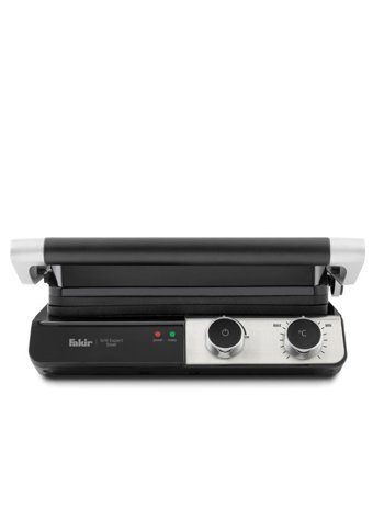 Fakir Grill Expert 6 Dilim Alüminyum Çıkartılabilir Plaka Çift Taraflı 2000 W Izgaralı Gri - Siyah Tost Makinesi