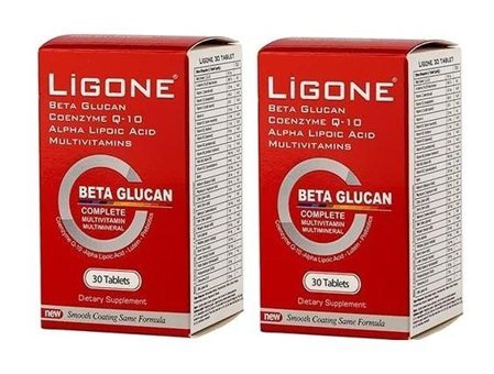 Ligone Beta Glucan Probiotic Multivitamin Aromasız Yetişkin Vitamin 2x30 Kapsül