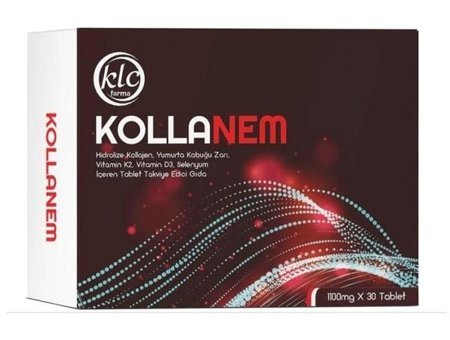 Klc Farma Kollanem Aromasız Yetişkin Vitamin 30 Tablet