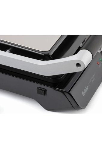 Fakir Grill Expert 6 Dilim Alüminyum Çıkartılabilir Plaka Çift Taraflı 2000 W Izgaralı Gri - Siyah Tost Makinesi