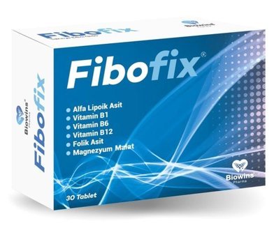 Biowins Pharma Fibofix Aromasız Yetişkin Vitamin 30 Tablet