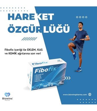 Biowins Pharma Fibofix Aromasız Yetişkin Vitamin 30 Tablet