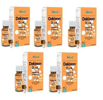 Dekinon Biowell D3 K6 Aromasız Yetişkin Vitamin 5x20 ml