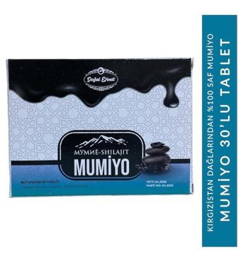 Doğal Efendi Shilajit Mumiyo Mumiyo Yetişkin Vitamin 30 Tablet