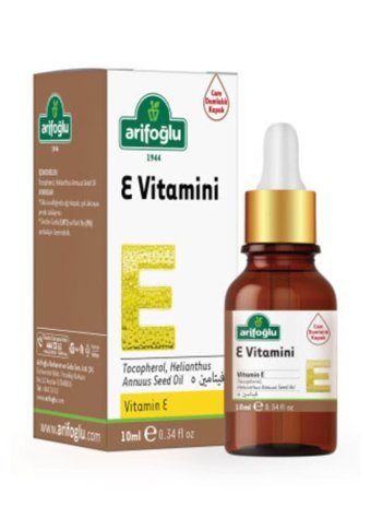 Arifoğlu Vitamin E Bitki Ekstralar Yetişkin Vitamin 10 ml
