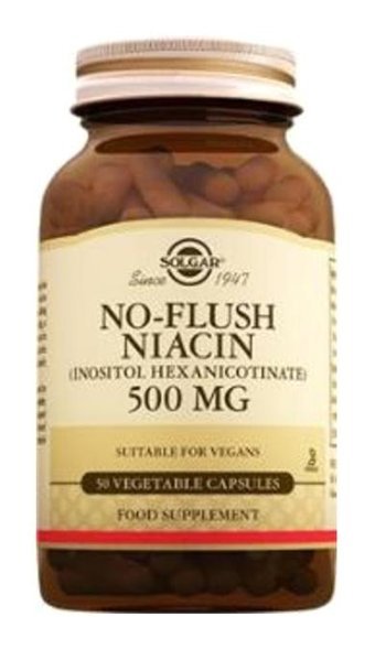 Solgar No Flush Niacin Aromasız Yetişkin Vitamin 50 Kapsül