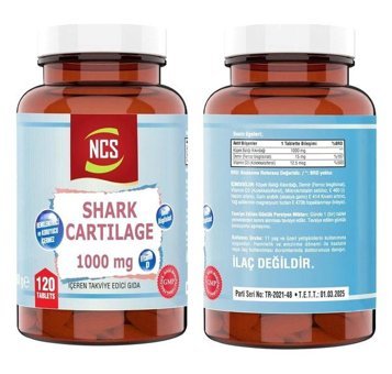Ncs Shark Cartilage - Nevfix Vitamin D3 K2 Ahududu Yetişkin Vitamin 120 Tablet