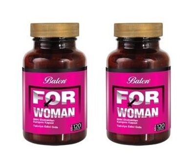 Balen Forwoman Bitki Ekstralar Yetişkin Vitamin 120x500 Mg