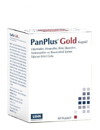 Assos Panplus Gold Aromasız Yetişkin Vitamin 60 Kapsül