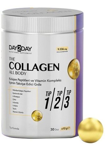 Day2Day The Collagen All Body Aromasız Yetişkin Vitamin 300 gr