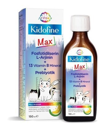 Acvison Kidofine Muz Çocuk Vitamin 150 ml