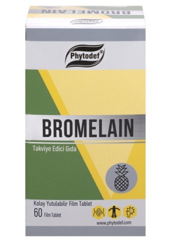 Phytodef Bromelain Ananas Yetişkin Vitamin 60 Kapsül