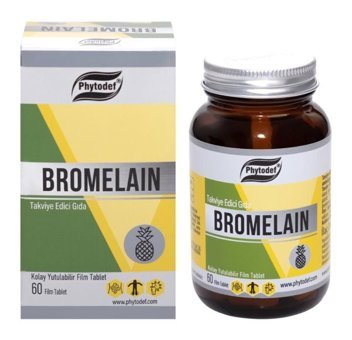 Phytodef Bromelain Ananas Yetişkin Vitamin 60 Kapsül