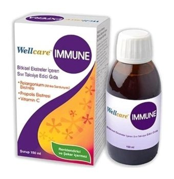 Wellcare Immune Portakallı Yetişkin Vitamin 150 ml