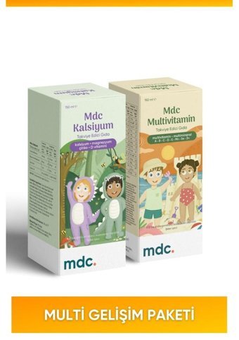 Mdc Kalsiyum - Multivitamin Aromasız Yetişkin Vitamin 150 ml