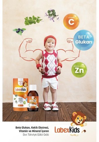 Erbatab Labex Kids Karamürverli Çocuk Vitamin 150 ml