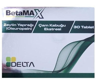 Delta Betamax Zeytin Yaprağı - Çam Kabuğu Yetişkin Vitamin 30 Tablet