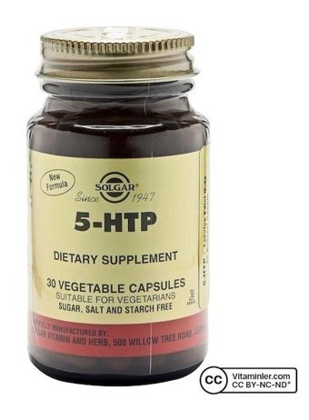 Solgar 5-Htp Aromasız Yetişkin Vitamin 30 Kapsül