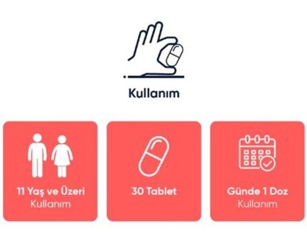 Collagen Forte Platinum Kırmızı Kore Ginseng Plus Aromasız Yetişkin Vitamin 30 Tablet