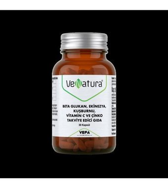 Venatura Beta Glukan Vitamin C Çinko Aromasız Yetişkin Vitamin 30 Kapsül