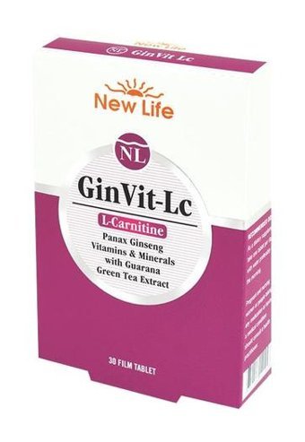 New Life Ginvit Aromalı Yetişkin Vitamin 30 Tablet