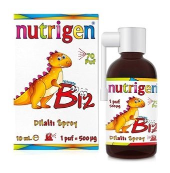 Nutrigen Vitamin B12 Aromalı Yetişkin Vitamin 10 ml