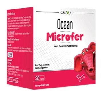 Ocean Microfer Aromasız Yetişkin Vitamin 2x30 Saşe