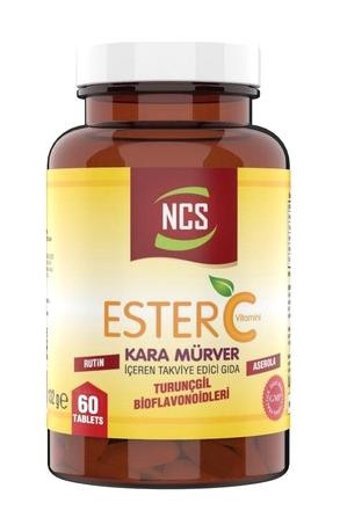 Ncs Vitamin D3 - K2 Ester Karamürverli Yetişkin Vitamin 60 Kapsül