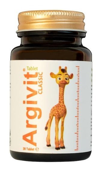 Argivit Classic Aromasız Çocuk Vitamin 30 Tablet