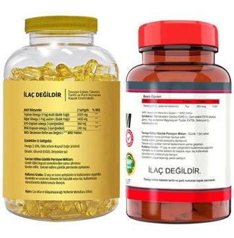 Flx Omega 3 Balık Yağı Ve Vitamin C Aromasız Yetişkin Vitamin 120 Tablet - 180 Softgel