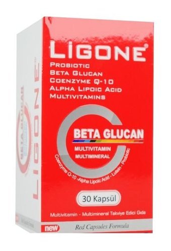 Ligone Beta Glucan Aromasız Yetişkin Vitamin 30 Kapsül