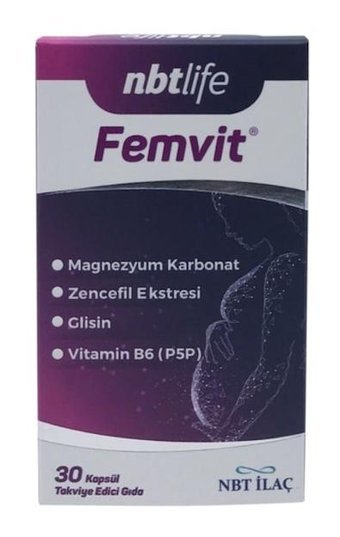 Nbt Life Femvit Bitki Ekstralar Yetişkin Vitamin 30 Kapsül
