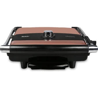 Fakir Matilda 4 Dilim Alüminyum Çıkartılabilir Plaka Tek Yönlü 2000 W Izgaralı Rose Gold Tost Makinesi