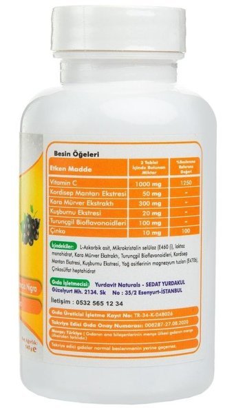 Magnesium Citrate Aromasız Yetişkin Vitamin 100 Tablet - 120 Tablet