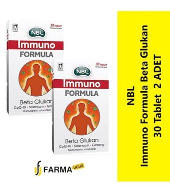 Nbl Immuno Formula Aromasız Yetişkin Vitamin 2x30 Tablet