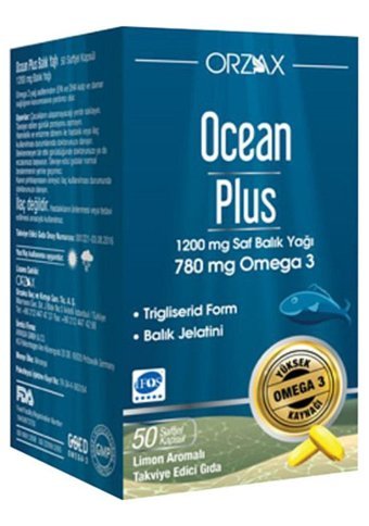 Ocean D3 K2 Aromasız Yetişkin Vitamin 20 ml - 50 Kapsül