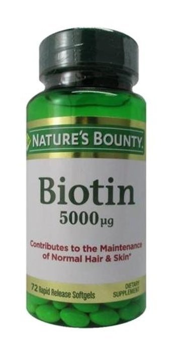 Nature'S Bounty Biotin Aromasız Yetişkin Vitamin 72 Kapsül