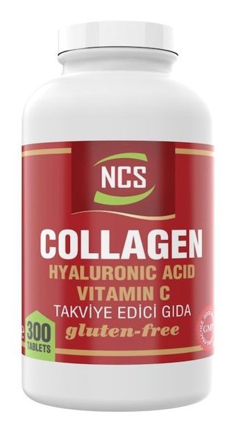 Ncs Kolajen Hyalüronik Asit Vitamin C Aromasız Yetişkin Vitamin 180 Tablet - 300 Tablet