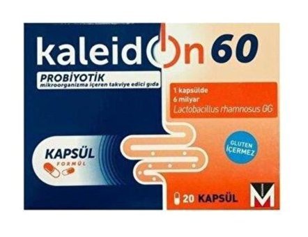 Kaleidon Kapsül Aromasız Yetişkin Vitamin 20 Tablet