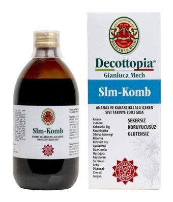 Decottopia Slm-Komb Ananas - Kabarcıklı Alg Yetişkin Vitamin 500 ml