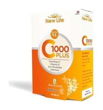 New Life C-1000 Plus Portakallı Yetişkin Vitamin 30 Kapsül