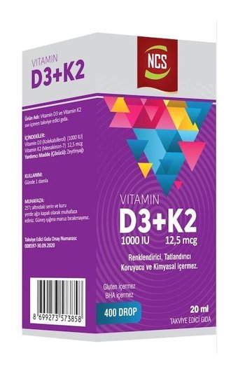 Ncs Thistle Artichoke Aromasız Yetişkin Vitamin 90 Tablet - 20 ml