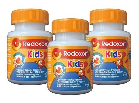 Redoxon K Meyveli Yetişkin Vitamin 3x60 Tablet