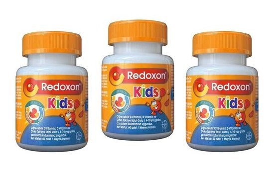Redoxon K Meyveli Yetişkin Vitamin 3x60 Tablet
